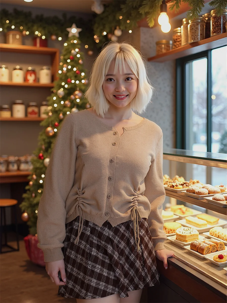 Gonne stile preppy impero scozzese per donna Abiti da donna da ufficio Primavera pizzo lungo banchetto romantico femminile delicato occhiello cavo