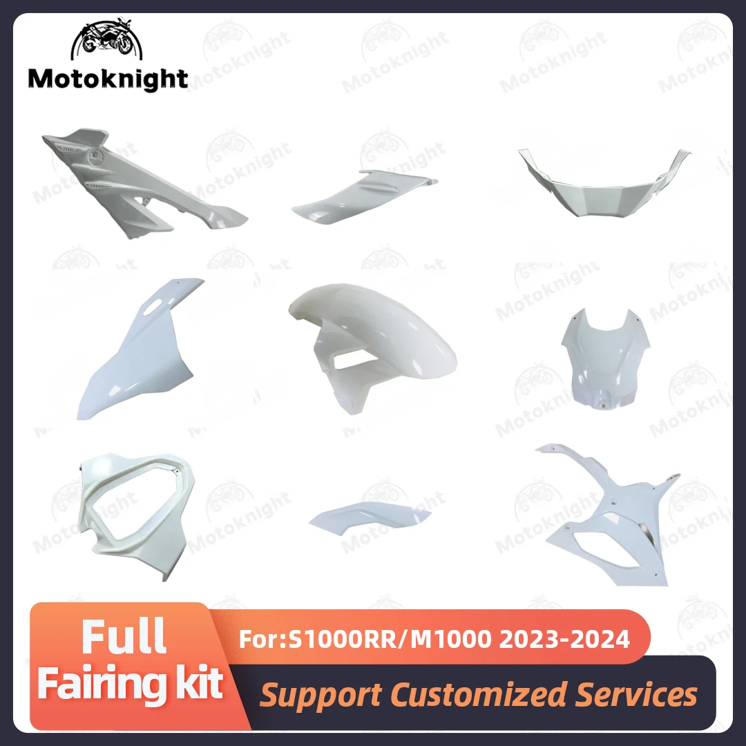 

Fairing Kit Fit For BMW S1000RR M1000 2023 2024 Full Set Motorcycle Fairings Unpainted Bodywork Kits New ABS Plastic