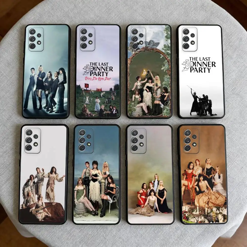 T-The Last Dinner Party Phone Case For Samsung Galaxy A73,A72,A71,A70,A53,A52,A51,Soft Silicone Black Cover
