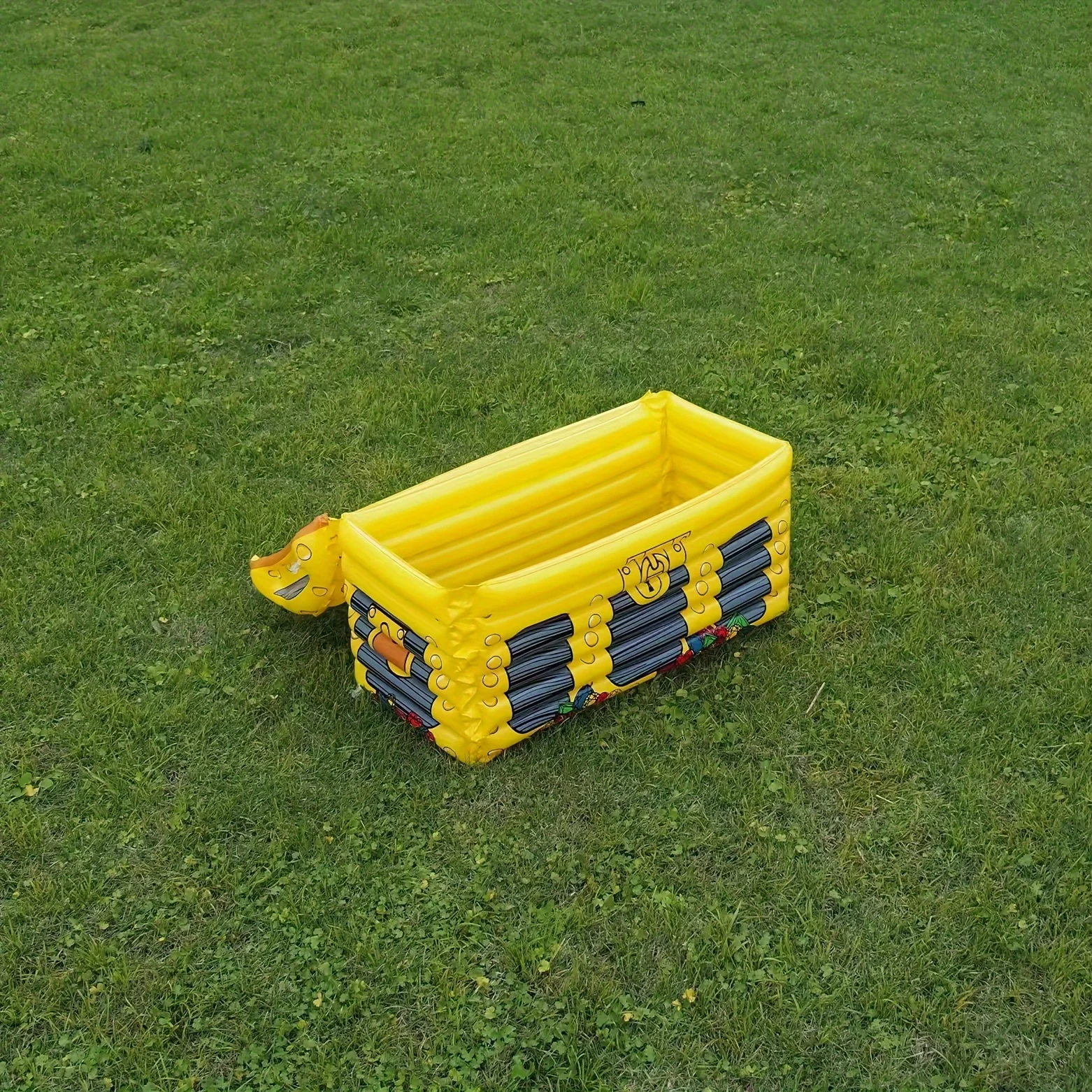 Multifunctional Inflatable Ice Bar & Toy Storage Box Portable Dual-Use Cooler Bin for Home Party Outdoor Picnic Kids Toy Organizer