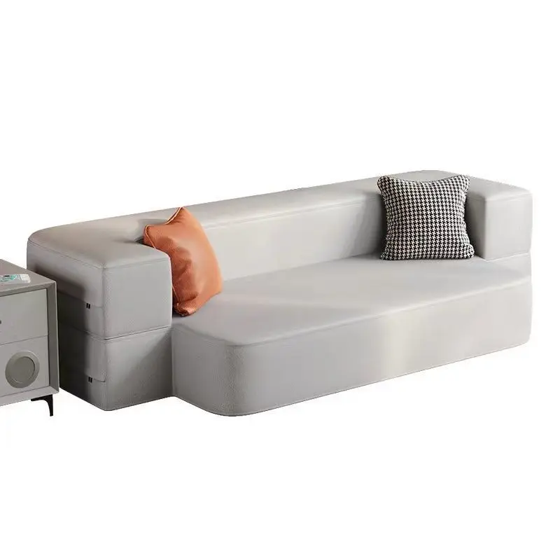 

Small apartment single double sofa bed cushion Internet celebrity bed