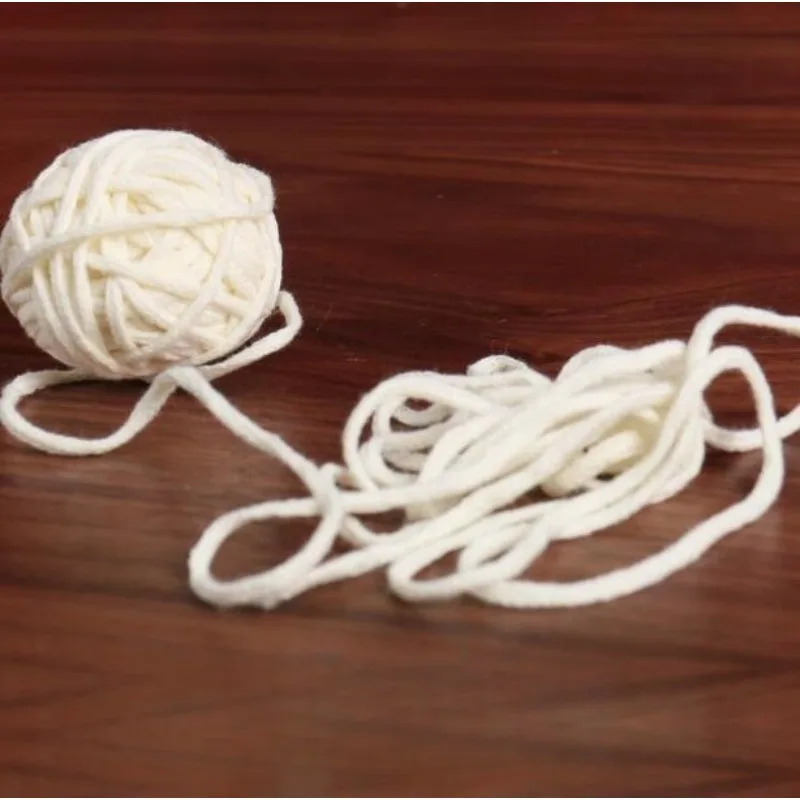 Magician Magic Strings 500cm Magic Rope White String in Wet Condition Magic Tricks Stage Street Illusions Gimmicks Mentalism Fun