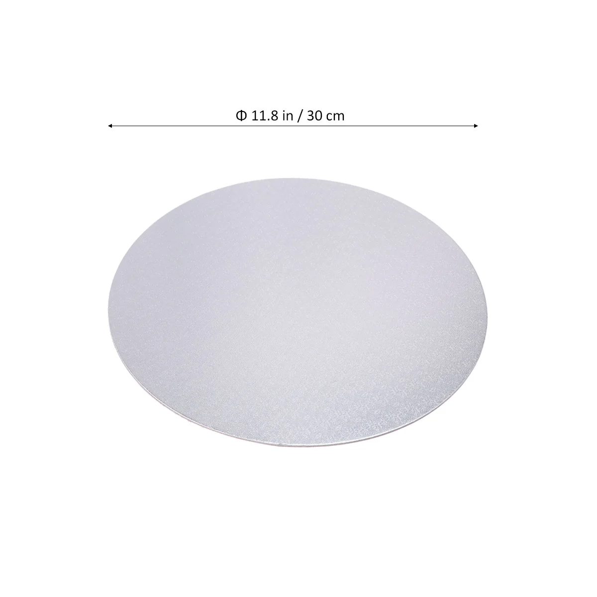 

10Pcs Round Cake Boards 12 Inches Aluminum Foil Printed Design Waterproof Cake Display Base Party Dessert Serving
