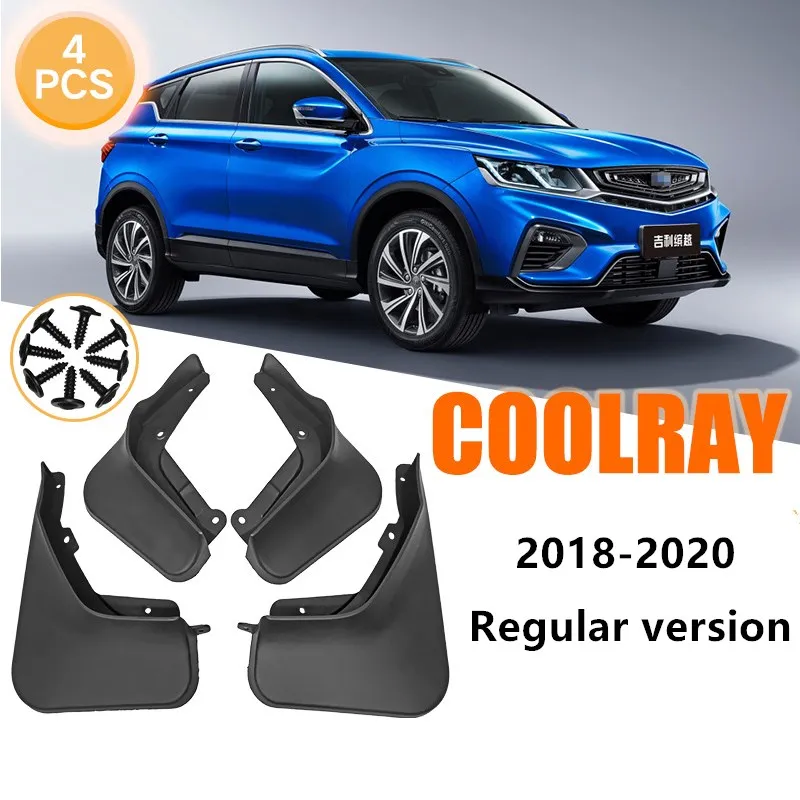 High Quality Car Fenders Mudguard For Geely Coolray BinYue 2018 2019 2020 Regular Version Mud Flaps Splash Guard Accessories