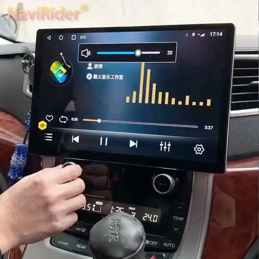 

13.3" 2K Screen Android For TOYOTA Alphard 20 Series Vellfire 2008-2014 Car Multimedia Video Player Stereo GPS Carplay Head Unit