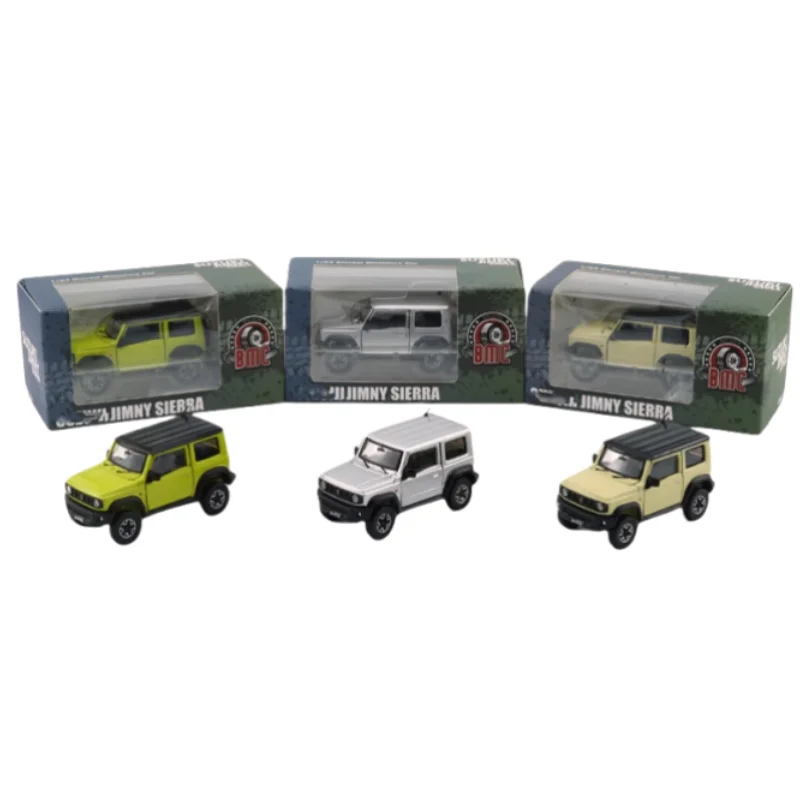 1/64 Suzuki Jimny JB74 2019 Jeep diecast alloy static model, children\'s collection of decorative toys, holiday gifts for friends