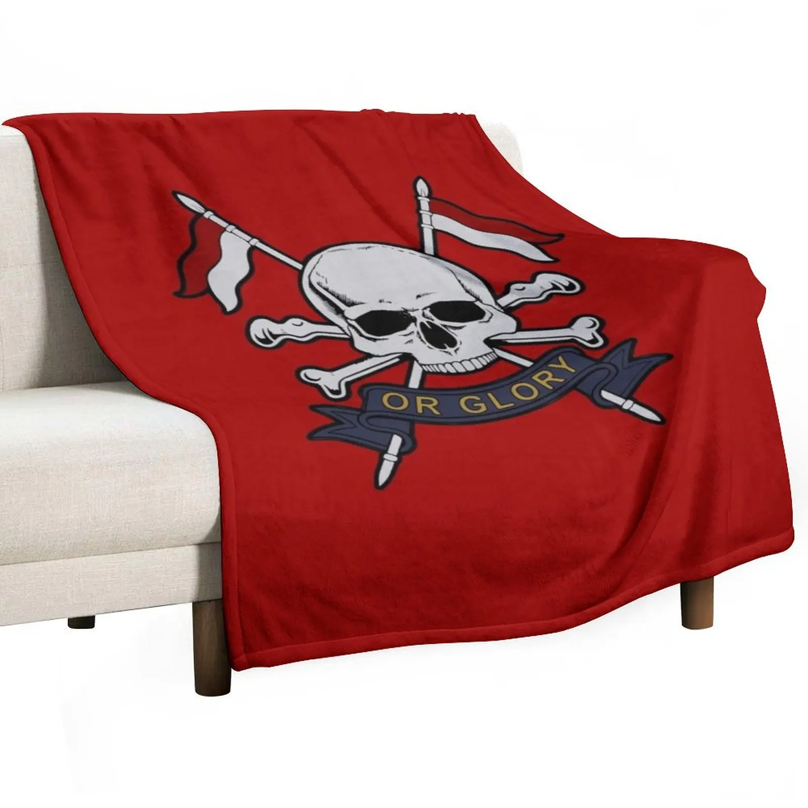 The Royal Lancers Throw Blanket Decorative Sofa Soft Blankets