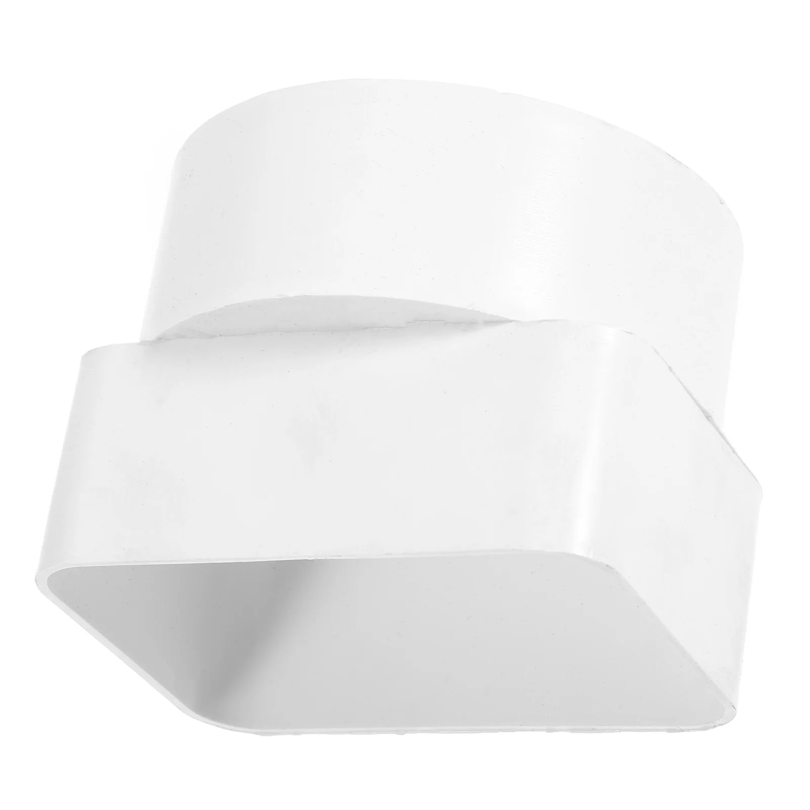 

Rainwater Gutter 105x70 to Rainwater Gutter 110 Round Pipe Connector Beige Outdoor Shed Downspout Universal Adapter