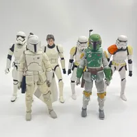 Star Wars Mobile Model Toy Ornaments Darth Vader Boba Fett Imperial Stormtrooper Desktop Ornaments Boy Collection Gifts