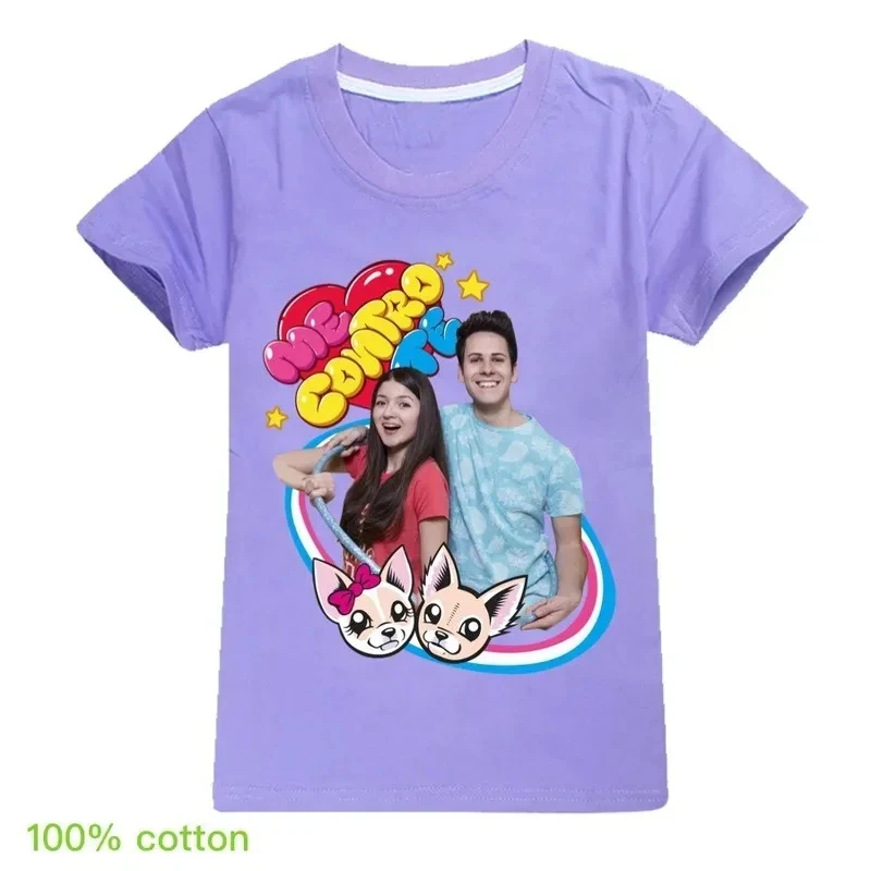 

♥AA kids Tshirt me contro te cartoon T shirt boys princess costume Casual toddler christmas gift girl te New 2026