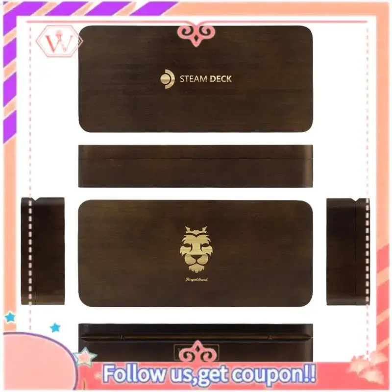 

Upgraded Magnetic Hard Storage Table Box Wooden Box Antidrop Shockproof Storage Case Bag For Steam Deck Game Console For Steam D
