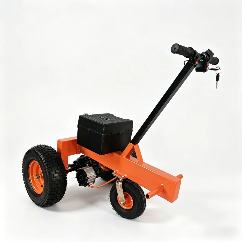 New 2.0 Ton Electric Trailer Dolly With 600W Brushless Motor 360 Rotation For Heavy Duty Boat RV & Caravan