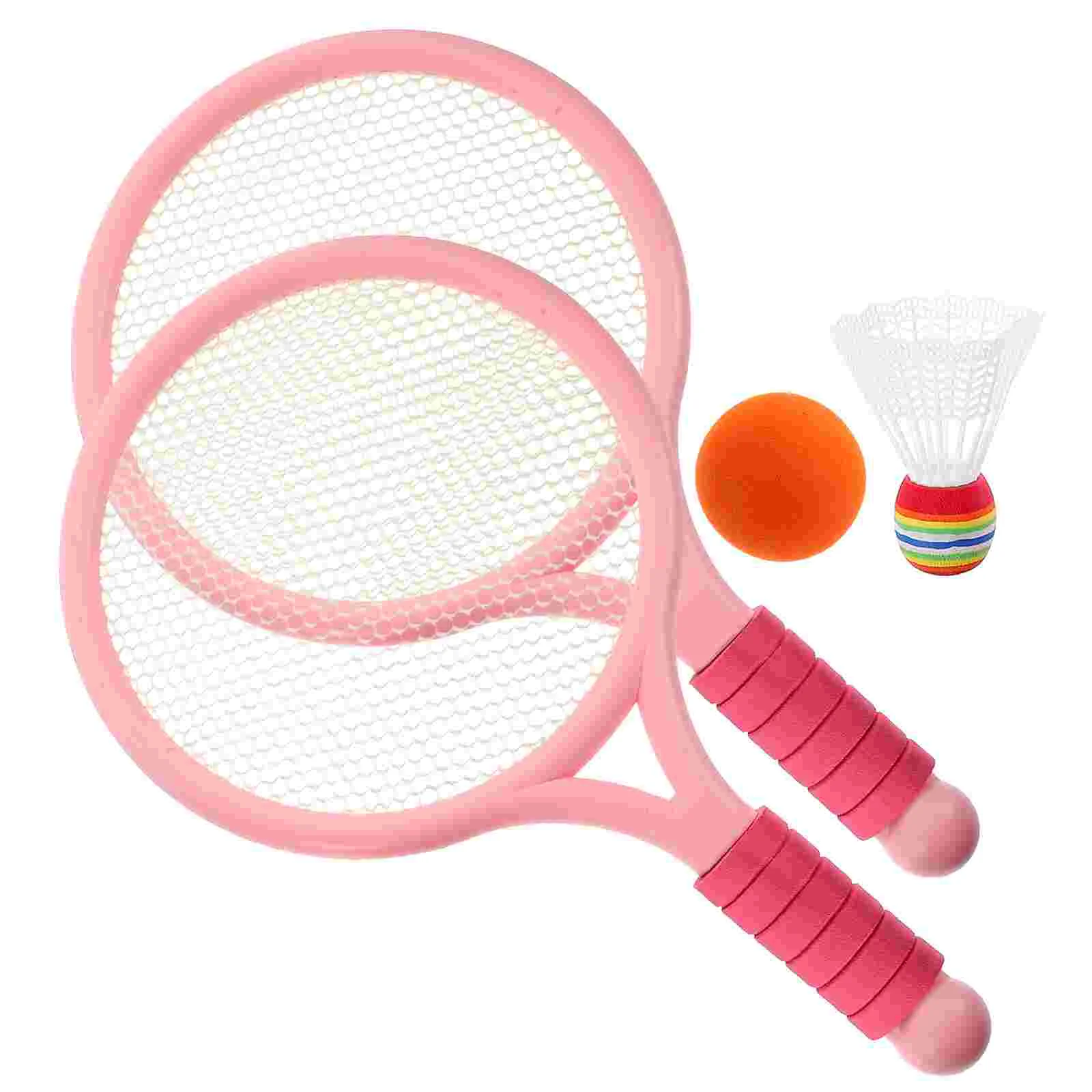 For Tennis Kids Set Racket Ball Children Bat And Short Beach Balls Game Garden Racquet Kids Toys Parent Child Interactive Toys