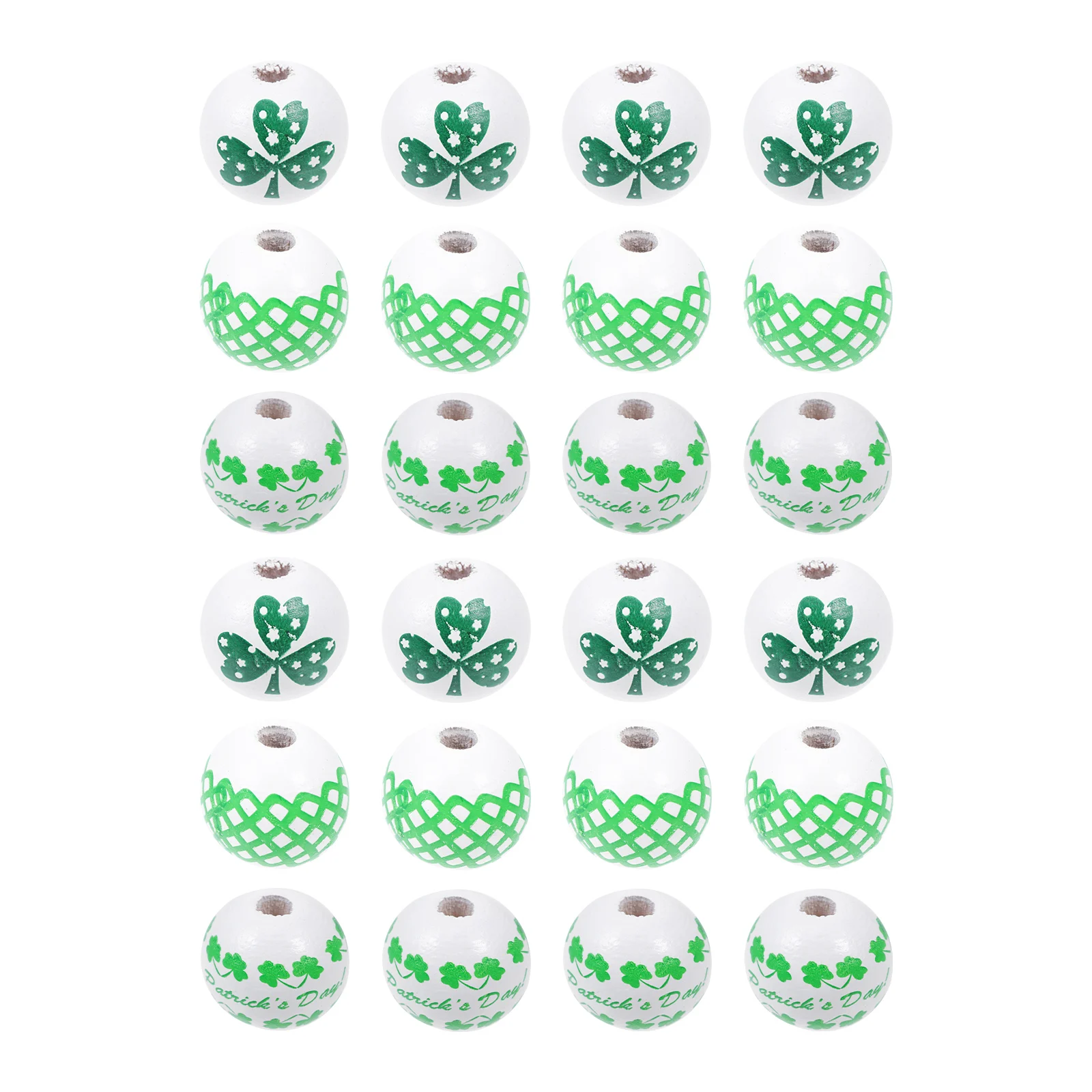 

60 Pcs Wooden Beads Accessories Necklace Jewelry Decor Colorful Loose Bulk for Bracelets Decorative Small