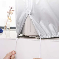 S/M/L/XL Waterproof Protection From Sun And Rain Air Conditioner Cover Easy To Install Outdoor Air Conditioning Unit Cover