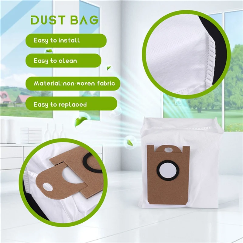 EAS-16 PCS Sacchetti per la polvere Accessori di ricambio per Uoni V980MAX V980PLUS Robot Aspirapolvere Sacchetto per la polvere