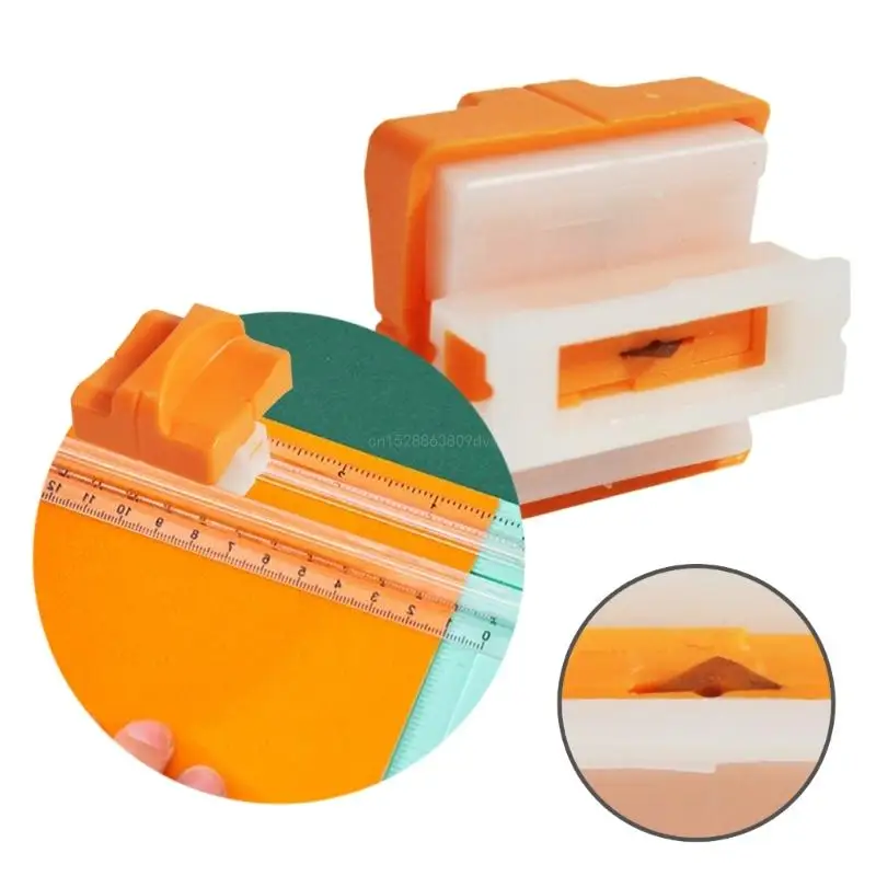 5pcs Replacement Paper Cutter for A4Paper Trimmer Cut Through Photo,Picture Convenient for Manual Projects Tool