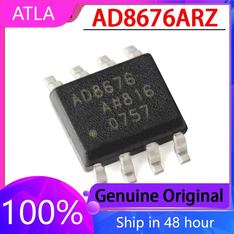 

1PCS Chip AD8676ARZ AD8676A Operational Amplifier Buffer SOP-8