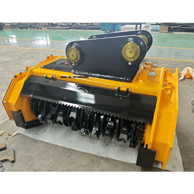 Factory Direct Sales of Side Tipping Log Mulcher and Tipping Log Chipper