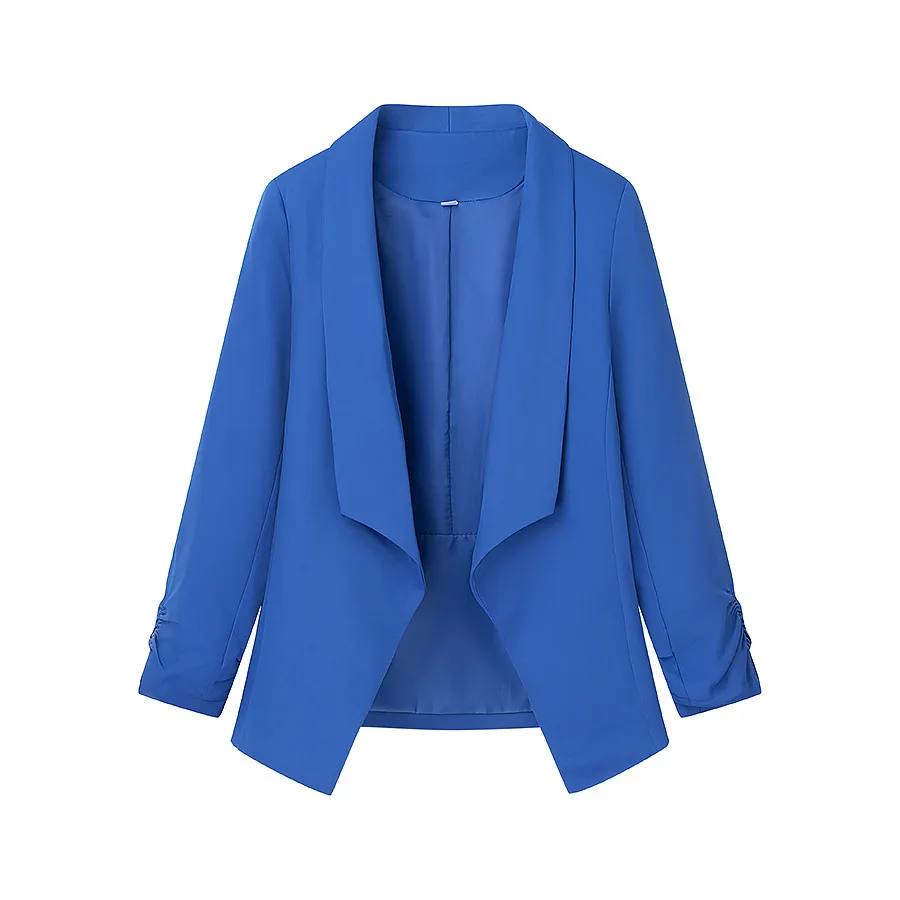 Feminino urbano casual doce terno jaqueta primavera/verão nova moda estilo europeu americano pequeno ajuste