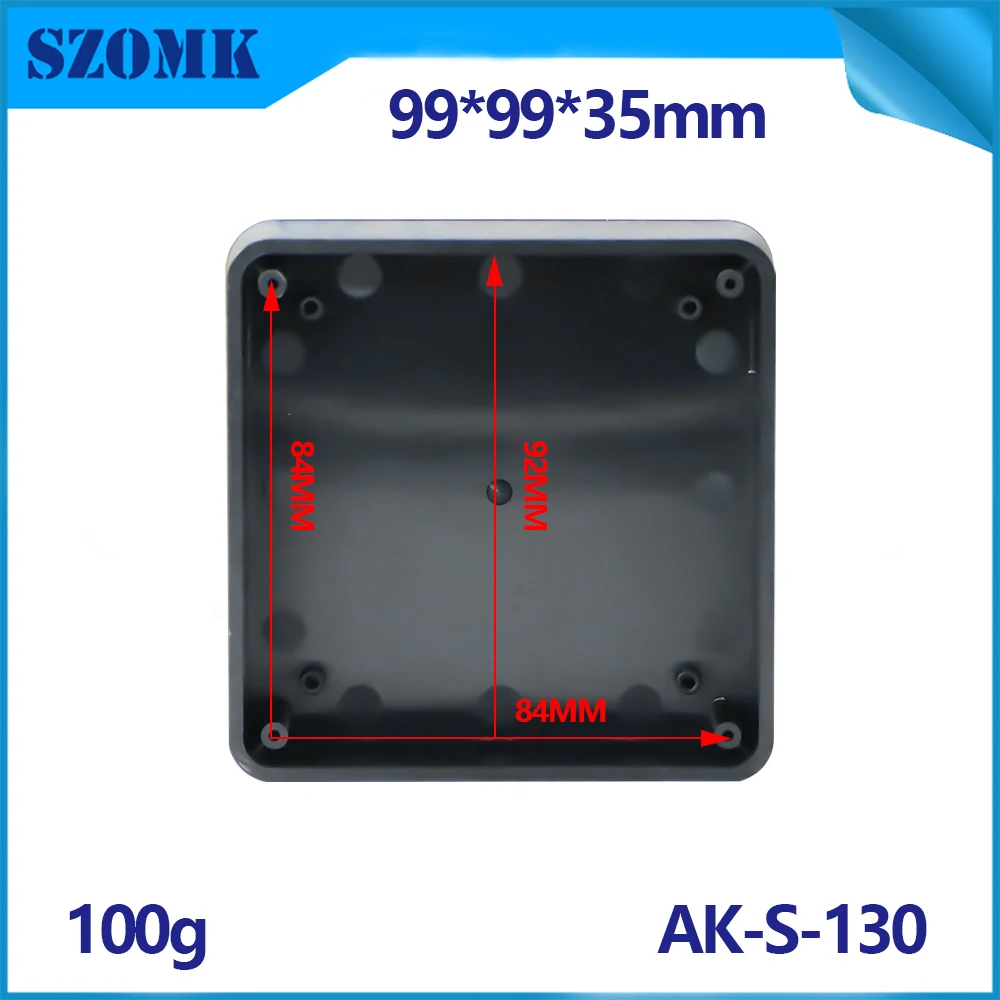 Szomk Aangepaste Schakelaar Distributie Junction Plastic Behuizing Abs Box Iot Elektronisch Apparaat Standaard Case