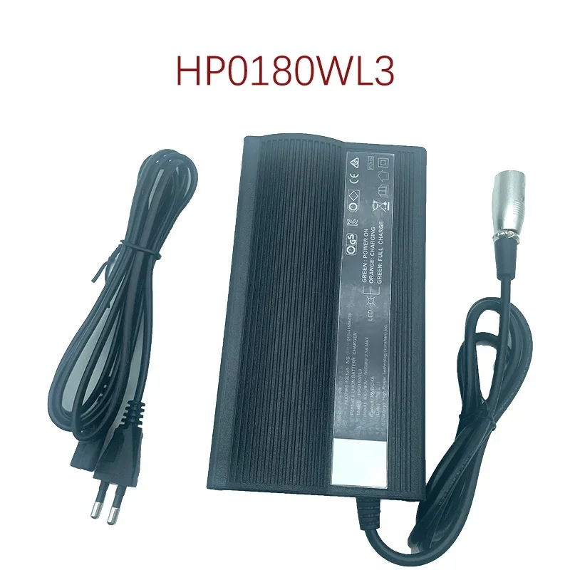 HP0180WL3 Input: 100-240 VAC-60/50Hz 2.5A Output: 36VDC/4A 3-pin Canon header