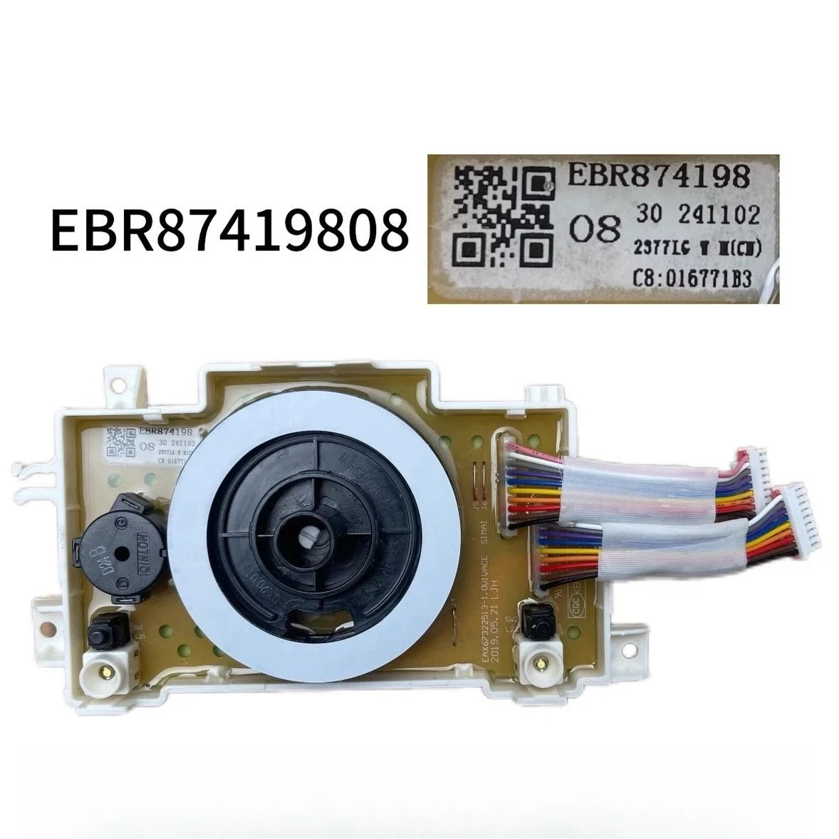 

Suitable for LG washing machine, computer EBR874198 314375 knob display main control board