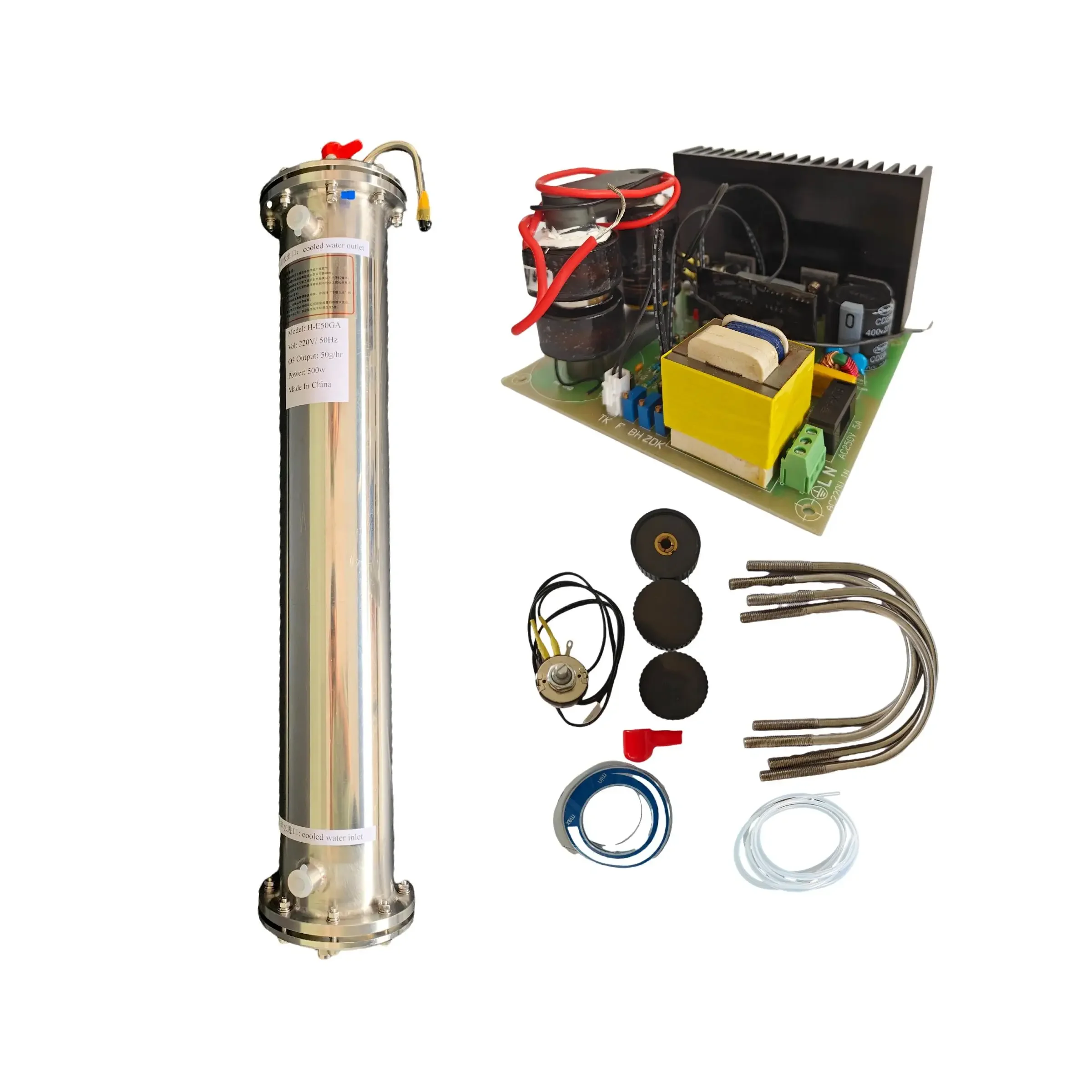 

5g 20g 50g 100g Ozone oil O3 gas generator ozone machine with power units for disinfection and sterilization