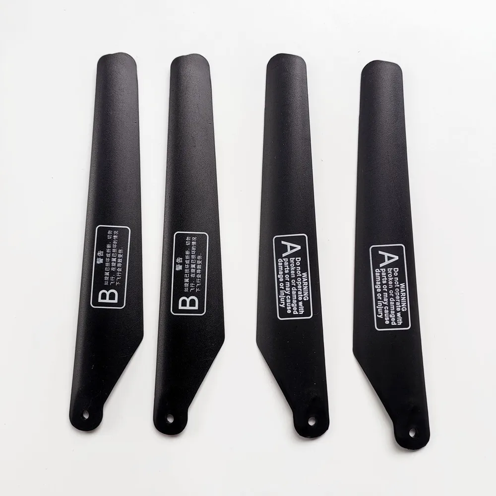 4-20pcs Main Blades Propeller Props Rotors A B 15.5CM 155MM LH1108 H002 S006G R/C Helicopter Rc Spare Parts Accessories