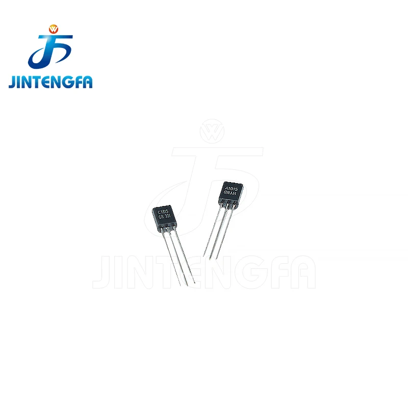 50PCS/Lot C1815 A1015 TO92 NPN PNP amplified crystal small power triode in line with new spot silicon 2SC1815 2SA1015 TO-92