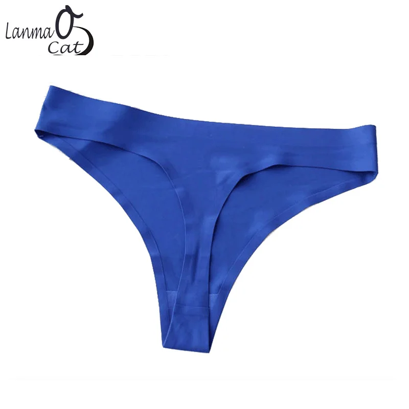 Sexy Women Seamless G String Lingerie Custom Logo Printed Seamless G String Underwear Design Thongs Panty Sexy Underpant