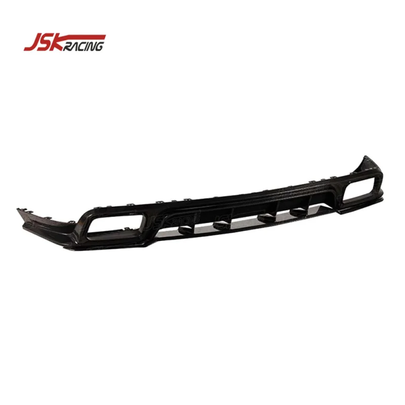 Dry Carbon Fiber Rear For 2018-2022 Porsche Cayenne 9Y0 Car Bumper Diffuser Lip Upgrade PT Style