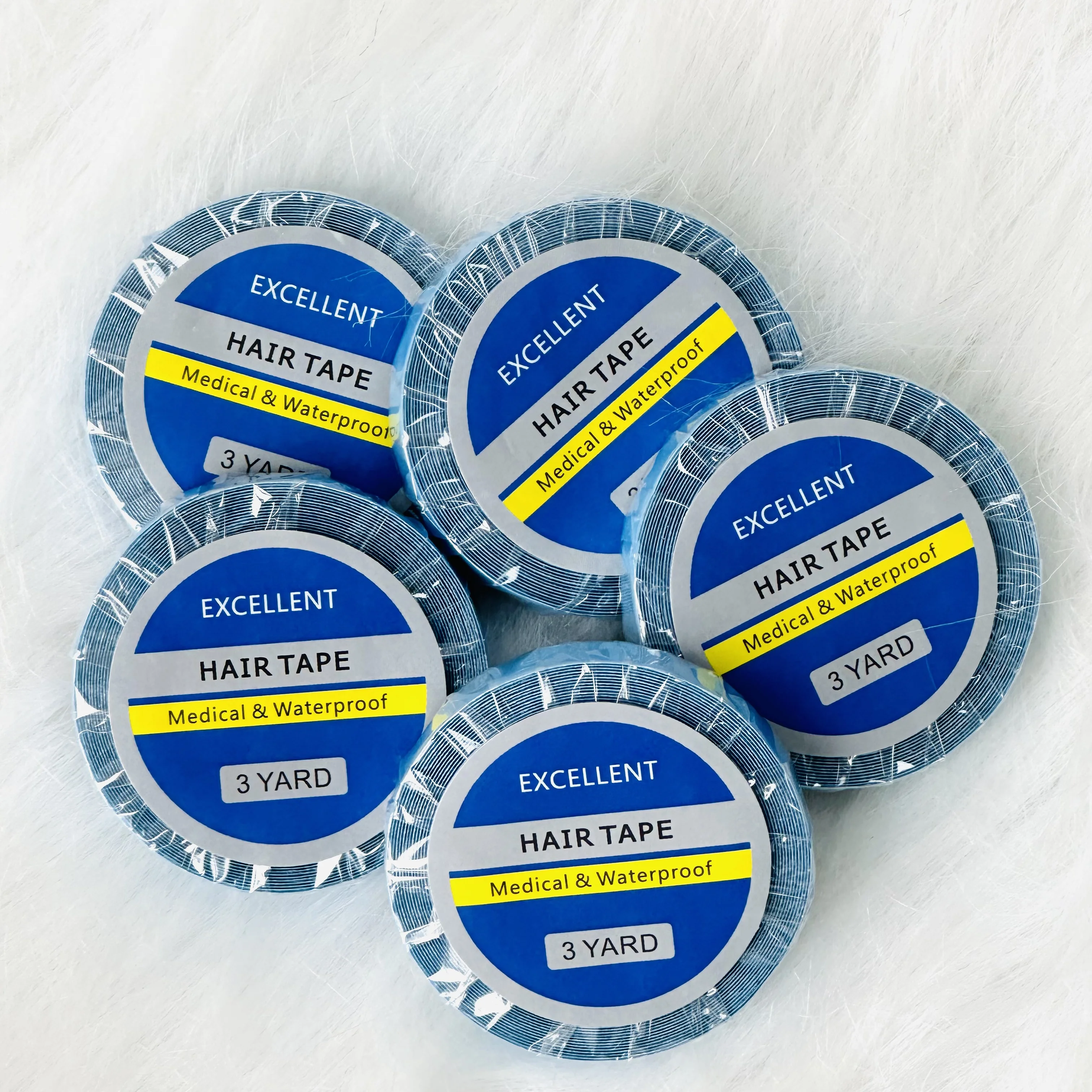 

1/2/3PCS Ultra Hold Adhesive Lace Wig Tape 3Yards Price Best Quality Lace Wig Glue Hair System Tape For Toupee And Wigs