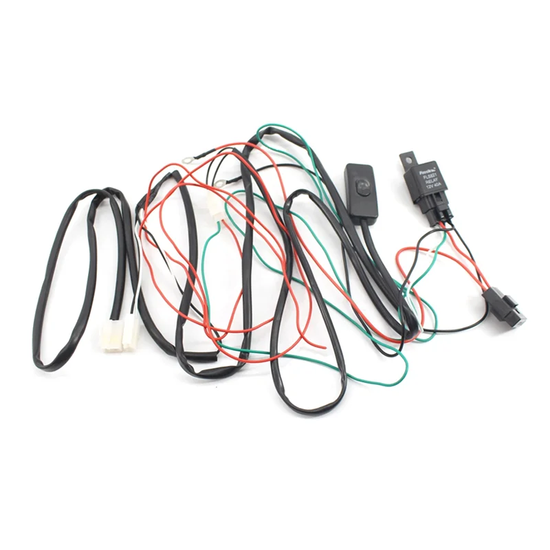 

A96E-бамперная решетка дальнего света с переключателем и жгут проводов для VW Bora MK4 1998-2004 дневные ходовые огни 1J 5853665 Б