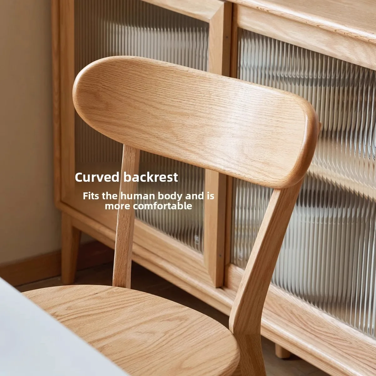 2026 hot sell Household study restaurant solid wood chair, casual and comfortable backrest negotiation chair
