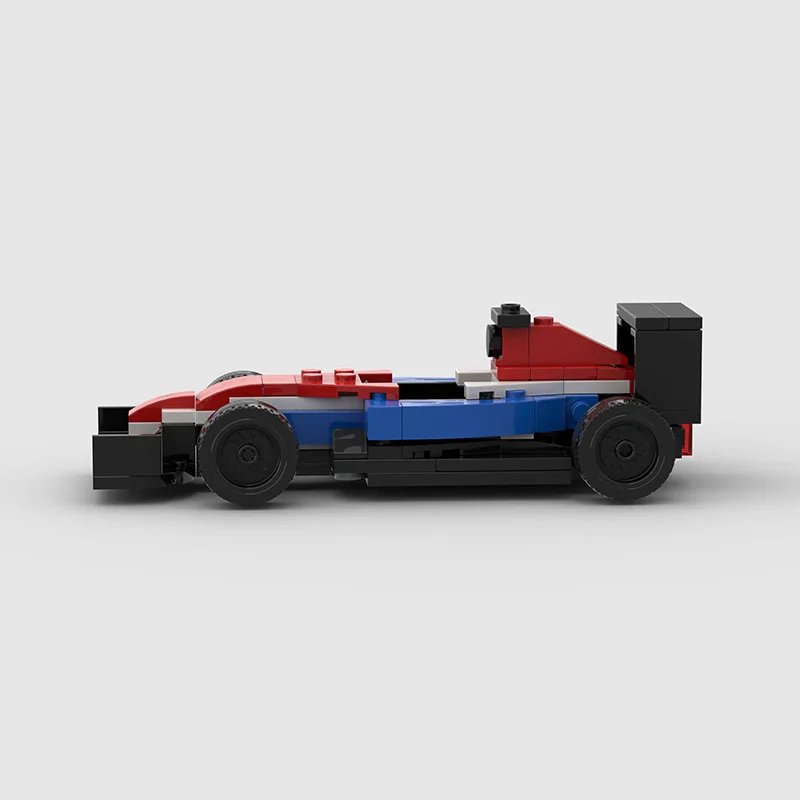 Formula, supercar racing model MOC building block compatible LEGO small particles puzzle DIY foreign trade cross-border
