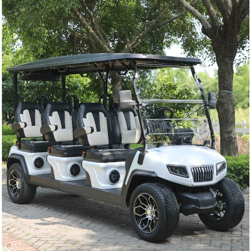 D5 6 Seater Plus New Model Features Front Seats Electric Golf Cart