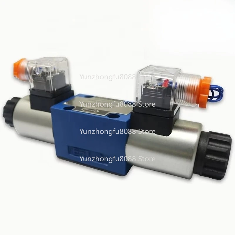 Hydraulic solenoid valve coil 12v 24v 4we10g hydraulic valve electric 4WE hydraulic directional control valve view 4