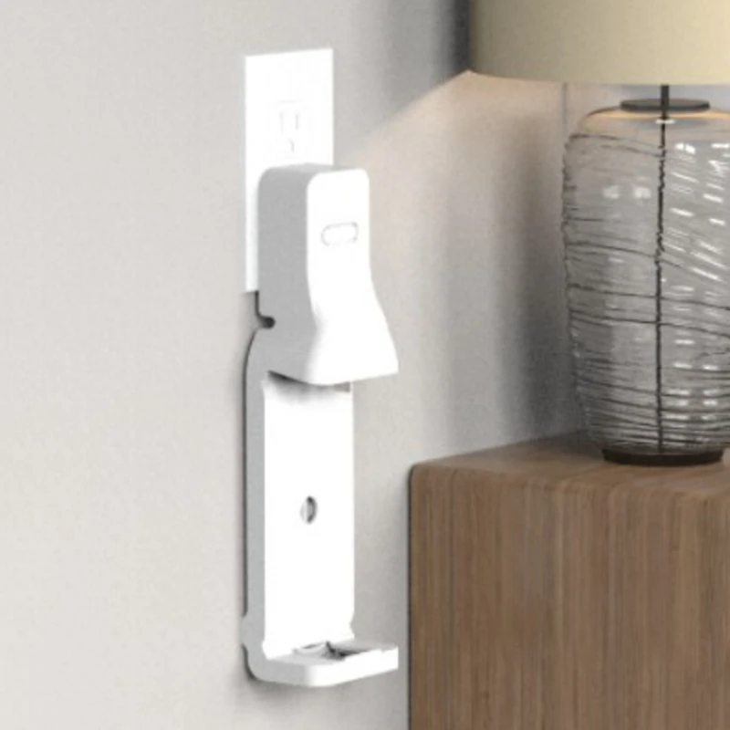 BAAY Wi-Fi 라우터 벽 장착 브래킷 Eero Pro 6E & Pro 6 메쉬 Wi-Fi 6 라우터 벽 브래킷을 위한 안정적인 공간 절약