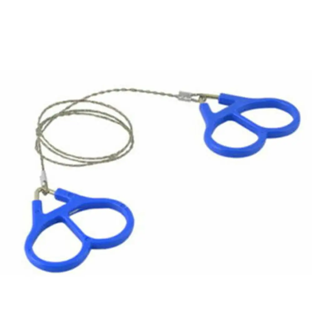 Stainless Steel Outdoor Camping Emergency Survival Pocket Rope Wire Chain Saw Survival Equipment Outdoor