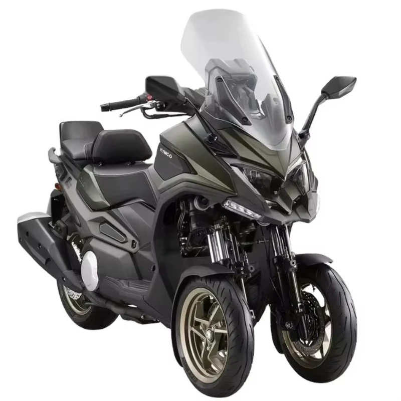 4 Stroke 8v Inline Double 500cc Liquid Cooled Automatic Gasoline Adventure Travel 3 Wheel Motorcycle Scooter