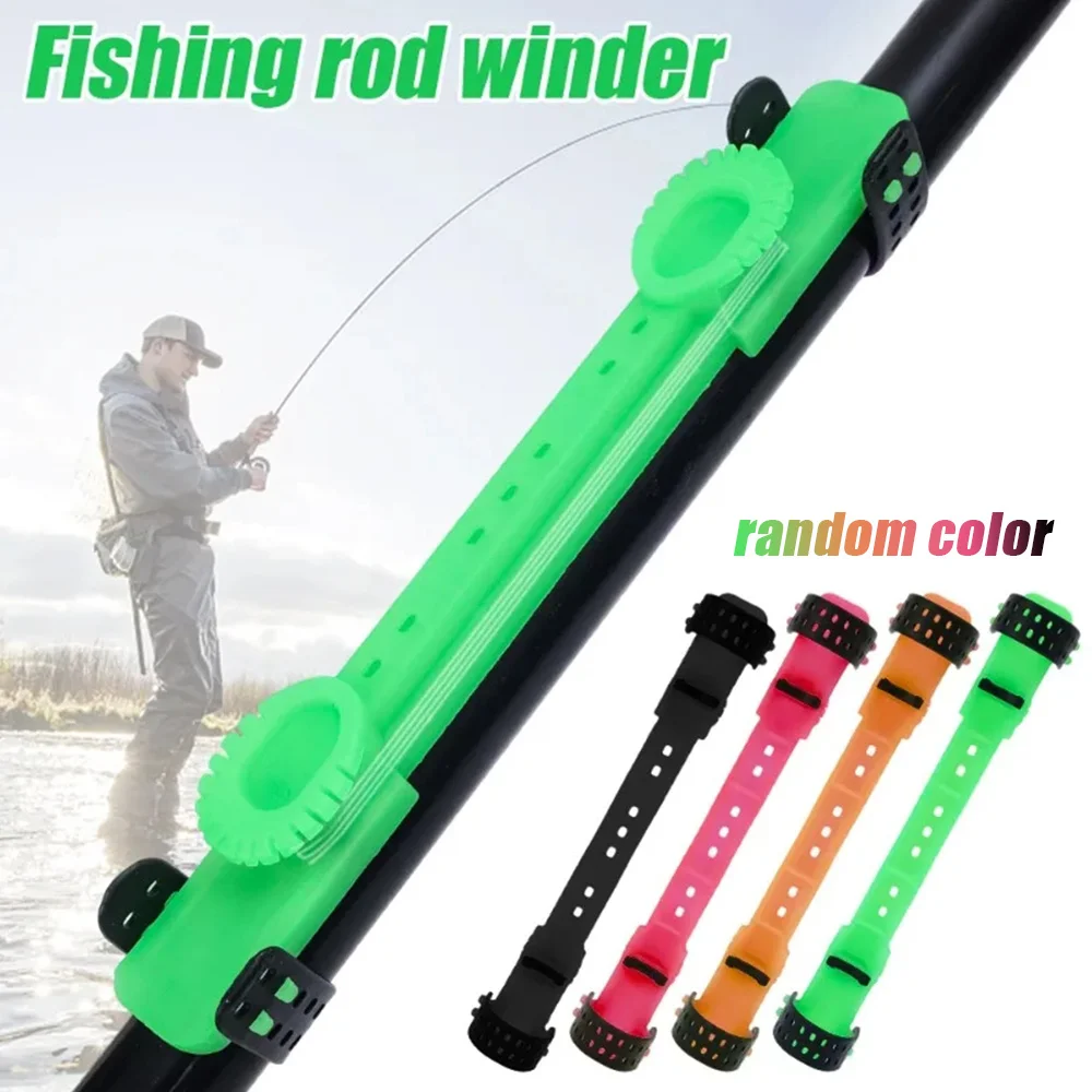 1x Fishing Coiling Plate Fishing Line Winding Board Bite Holder Rod Bobbin Tool Quick Take-up Rod Winder Fishing Accessories