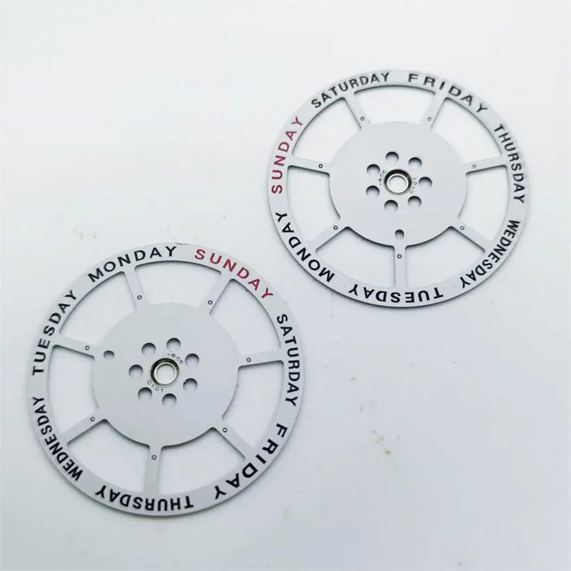 Watch Accessories Brand New Original Are Suitable For 8285 Mechanical Movement 12 o'clock Position Weekly Dial Repair Parts