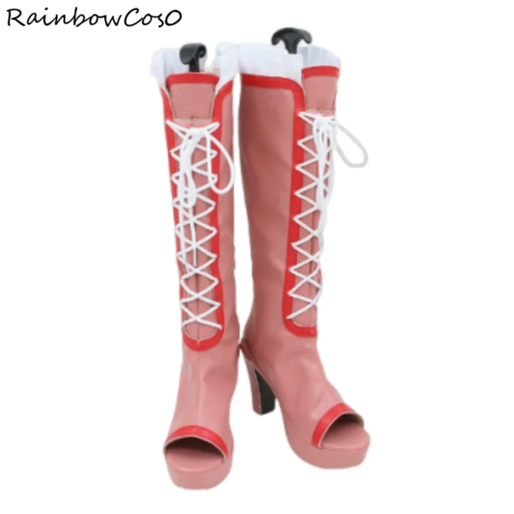 Hoshimiya Ichigo Kiriya Aoi Todo Yurika Aikatsu Aikatsu! Cosplay Shoes Boots Game Anime Party Halloween RainbowCos0W4766