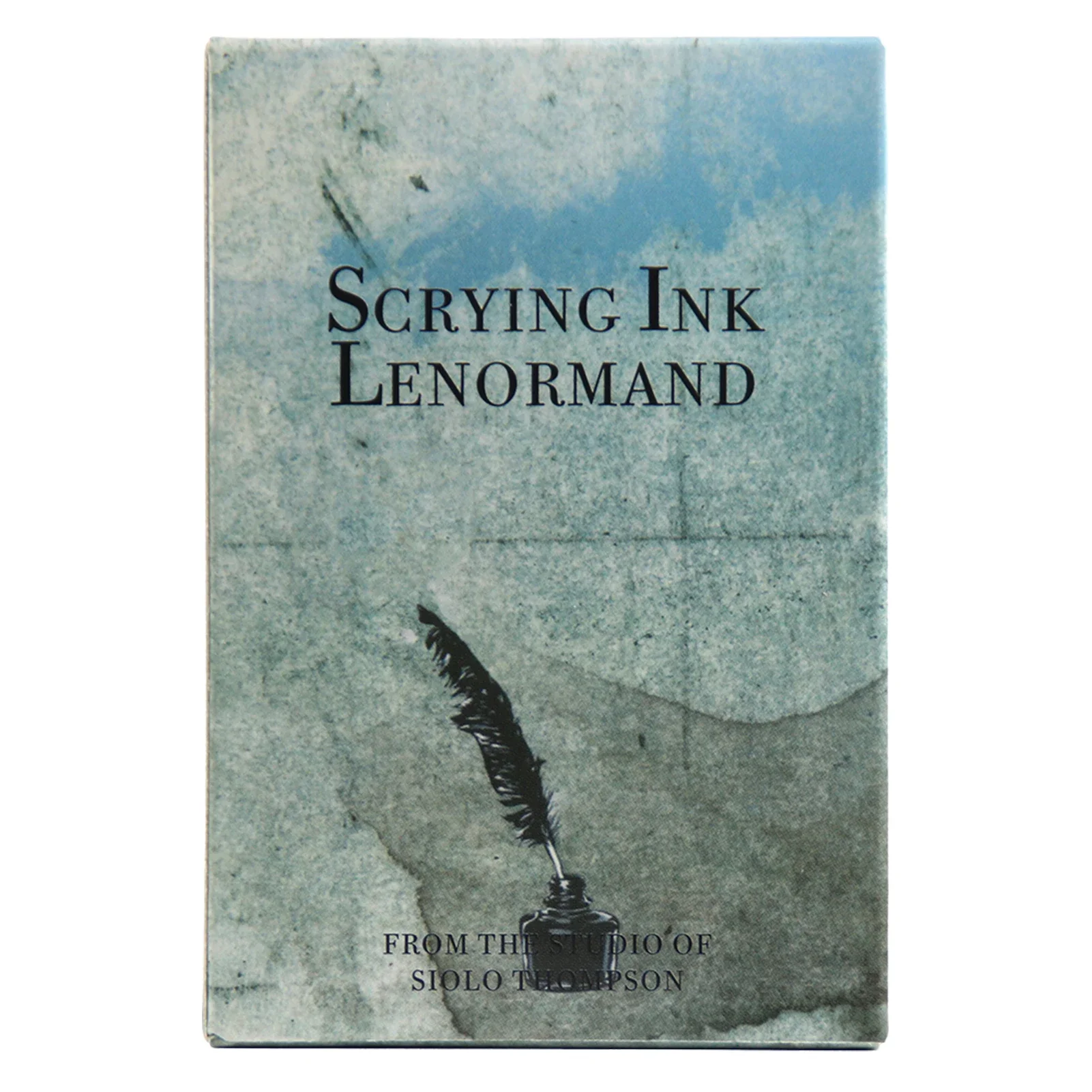 The Scrying Ink Lenormand Is A Deck 36 Card Pocket Sized Deck Tarot And Oracle Tarot Cards English Playing Cards Personal Use