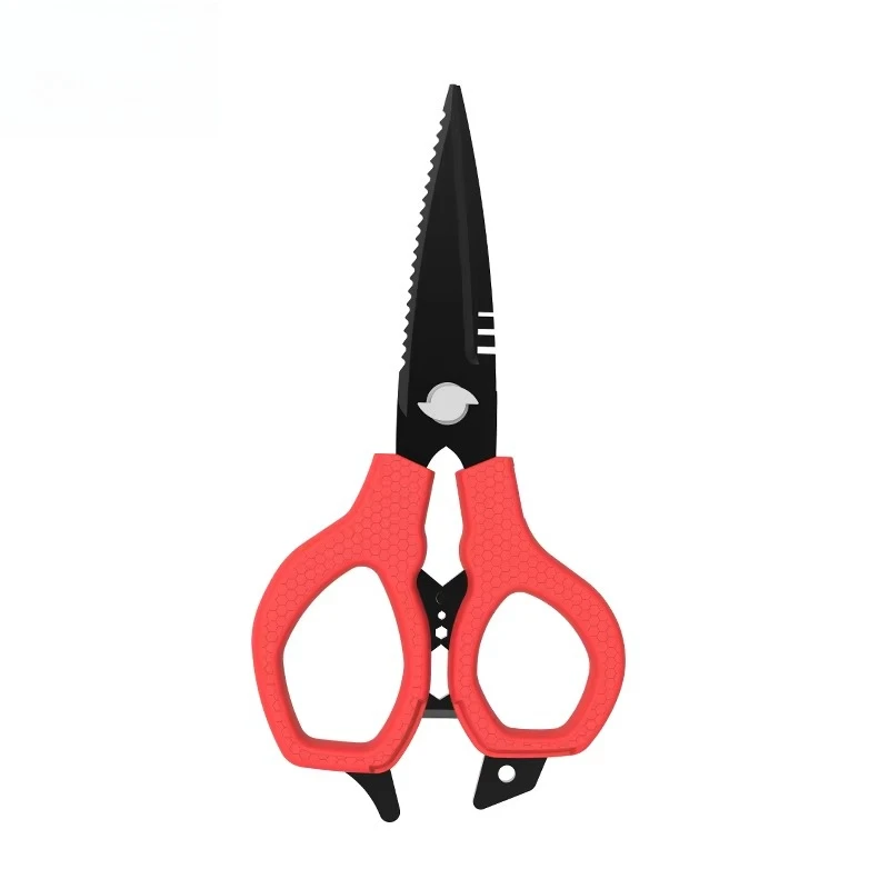 

Многофункциональные ножницы для резки рыболовной лески из нержавеющей стали 5CR15, ножницы для плетеной лески, ножницы R-типа