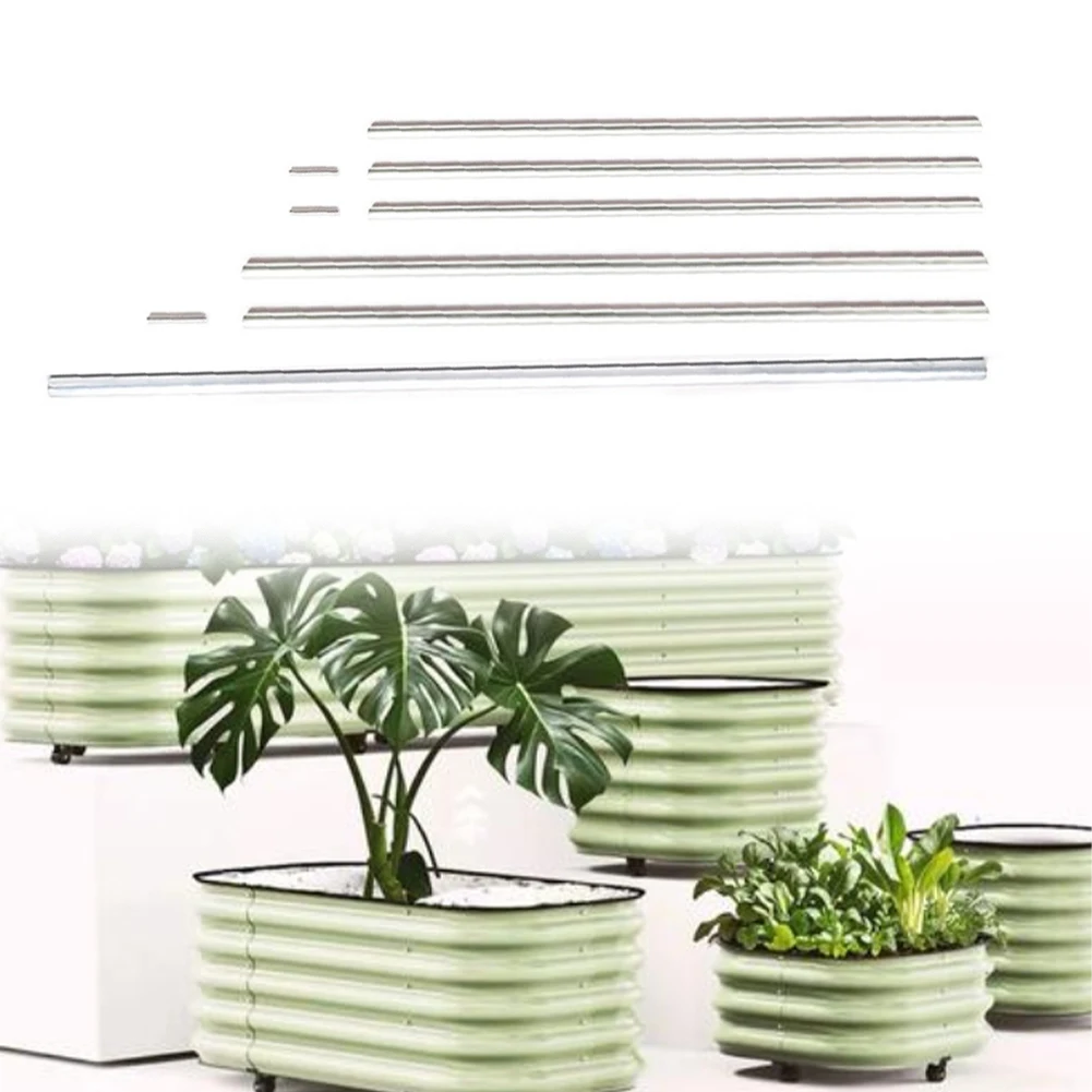 

For Flower Beds Deformation Prevention Metal Garden Bed Support Garden Maintenance Easy Installation Enhances Plant Growth