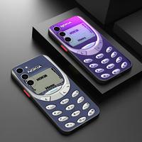 Retro Nostalgia For N-Nokias Phone Case For Samsung Galaxy S25 S24 S23 S22 S20 S21 Note20 Ultra Plus Skin Feel Phone Case
