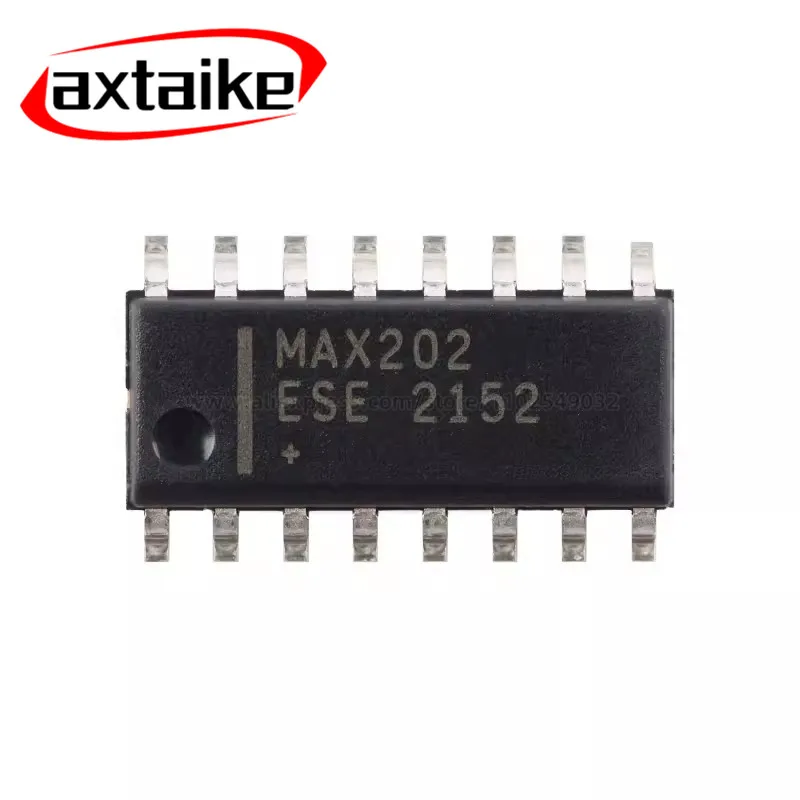 

10PCS MAX202ESE SOP-16 MAX202 MAX202CSE MAX202ESE+T MAX202ESE+ 120Kbps 5V RS-232 Transceivers SMD IC