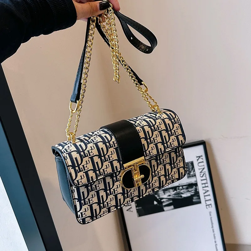 

Niche Designer's High-end Texture Versatile Chain Bag, New Korean Style Women's Bag, Casual Shoulder Crossbody Bag